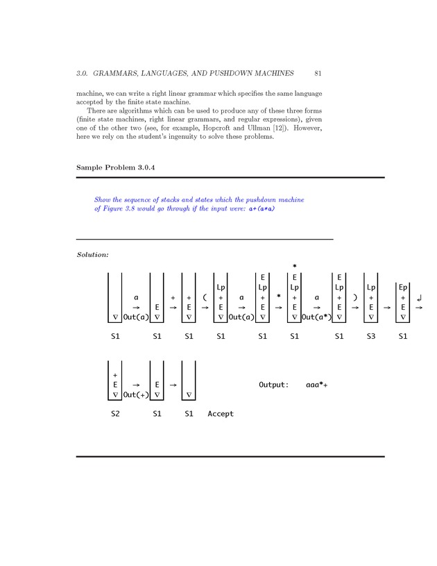 Compiler Design: Theory, Tools, and Examples - Page 81